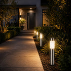 EcoLumen | Stylish Weatherproof Solar Pathway Lights Outdoor Fixture