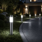 EcoLumen | Stylish Weatherproof Solar Pathway Lights Outdoor Fixture