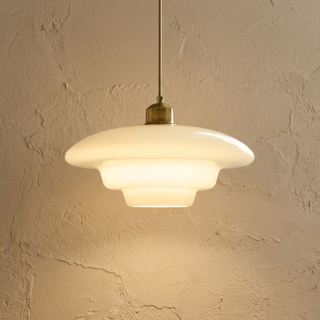 Nordica | Elegant Aadjustable Glass Pendant Ceiling Light Fixture