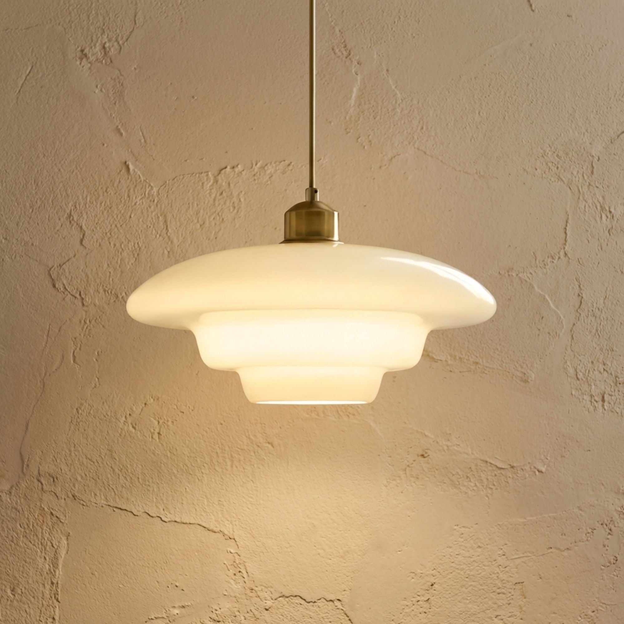 Nordica | Elegant Aadjustable Glass Pendant Ceiling Light Fixture