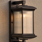 IlyxGlass | Elegant Weather-Resistant Outdoor Wall Sconce Fixture