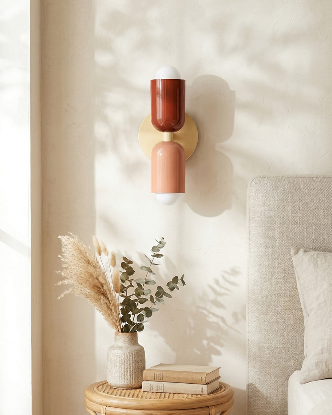 EmmaLight | Playful Modern Minimalist Wall Lamp with Dual Glow 6