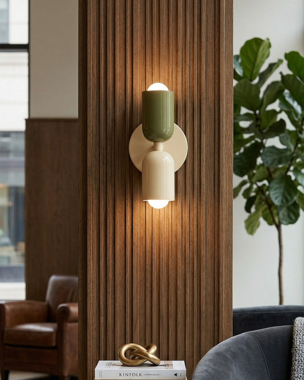 EmmaLight | Playful Modern Minimalist Wall Lamp with Dual Glow 8