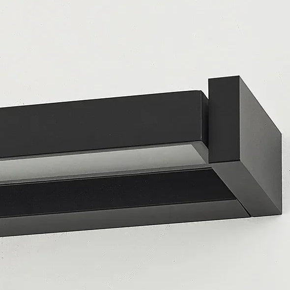 Studio close-up of the linear bar and its rotating wall bracket