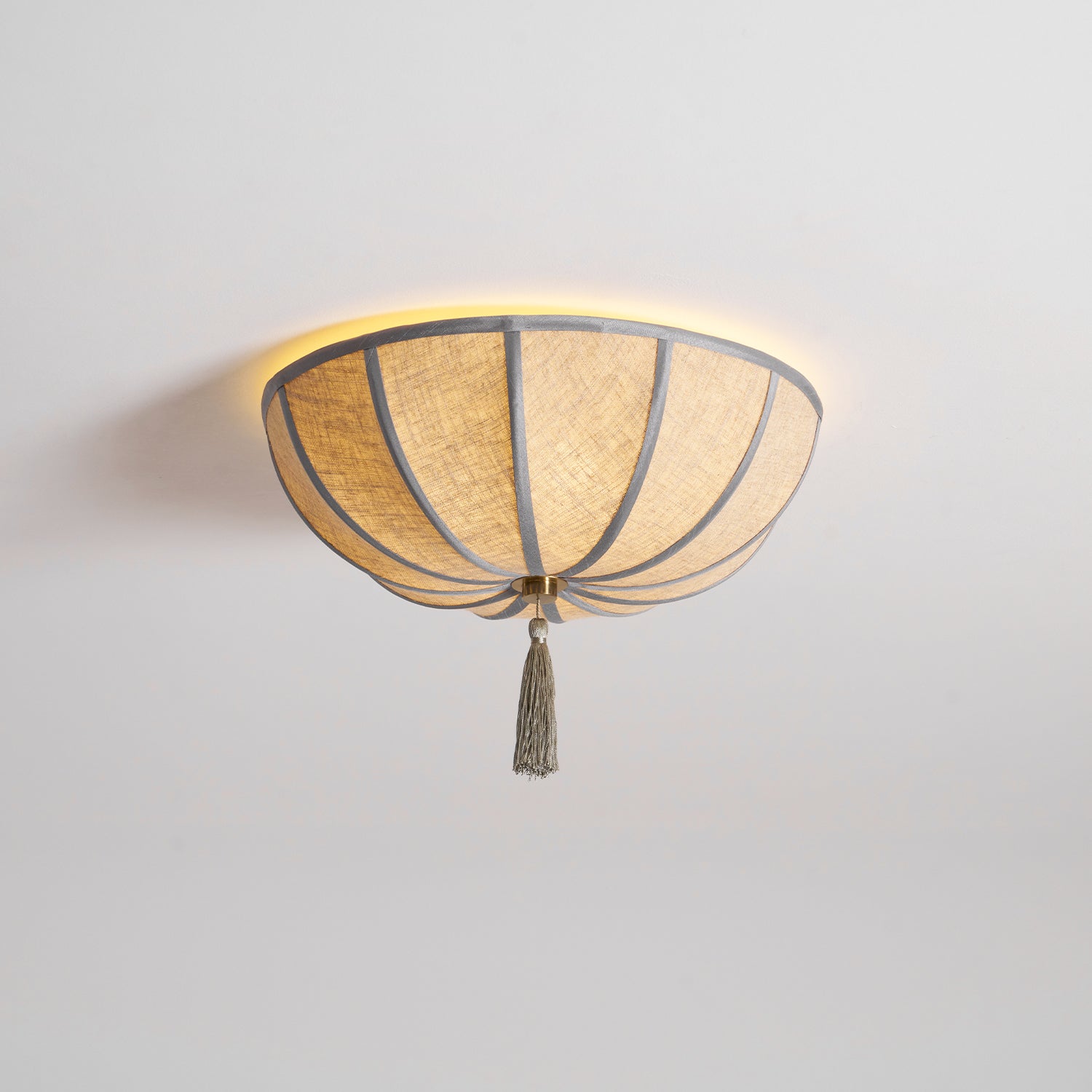 FleurLight | Elegant Vintage Rose-Gold Flush Mount Ceiling Light 2