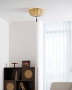 FleurLight | Elegant Vintage Rose-Gold Flush Mount Ceiling Light 5