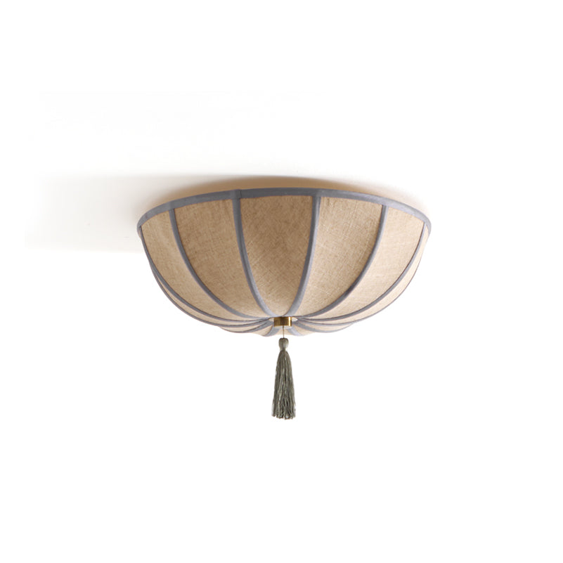 FleurLight | Elegant Vintage Rose-Gold Flush Mount Ceiling Light 9