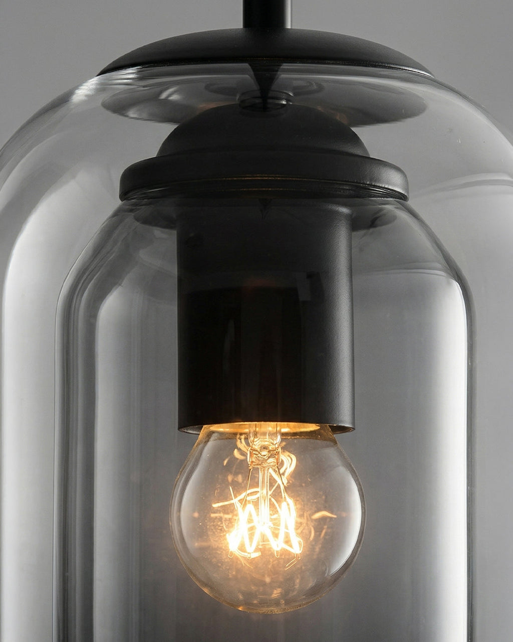 MiraGlass | Stylish Double-Layered Glass Pendant Lighting for Kitchen Island