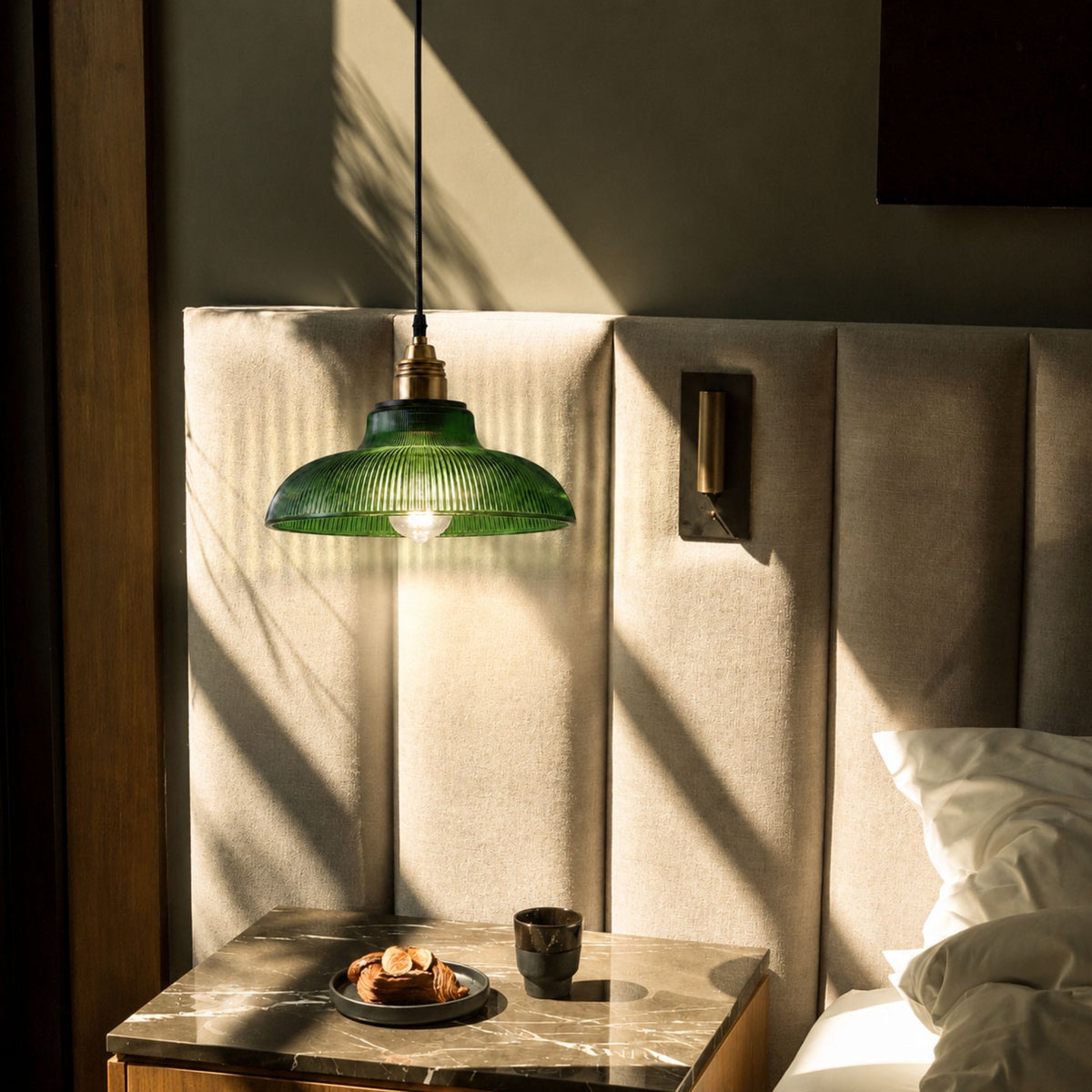 NordicAura | Vintage Elegant Glass Pendant Lighting Fixture