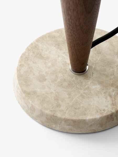HavenLamp | Elegant Natural Wood and Marble Table Lamp for Living Room 8