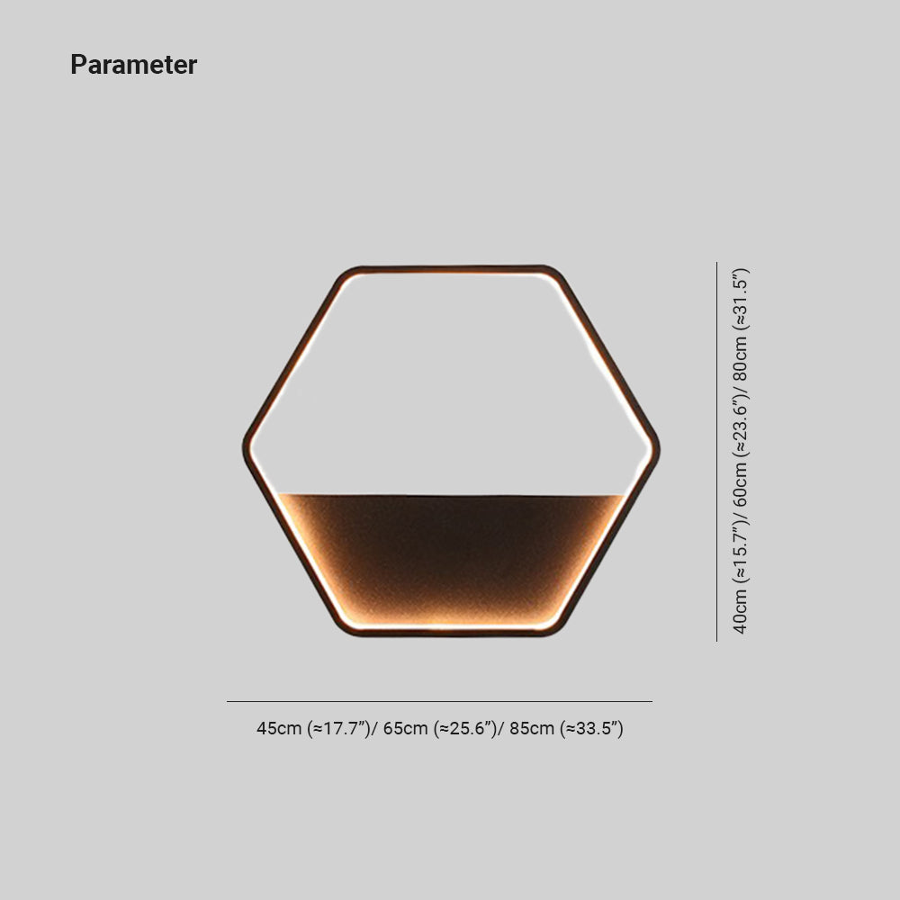 HexaRay | Stylish Modern Metal Outdoor Wall Lamp with Shelf 4