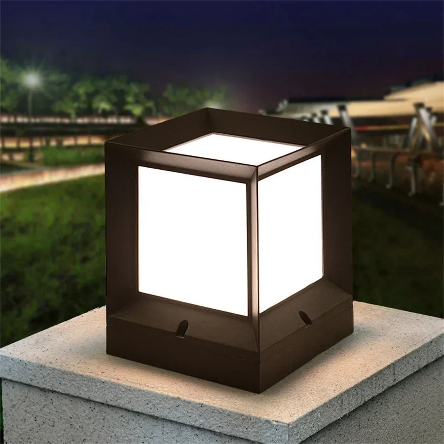 Illuvia | Modern Elegant Outdoor Pillar Light for Landscape Lighting 0