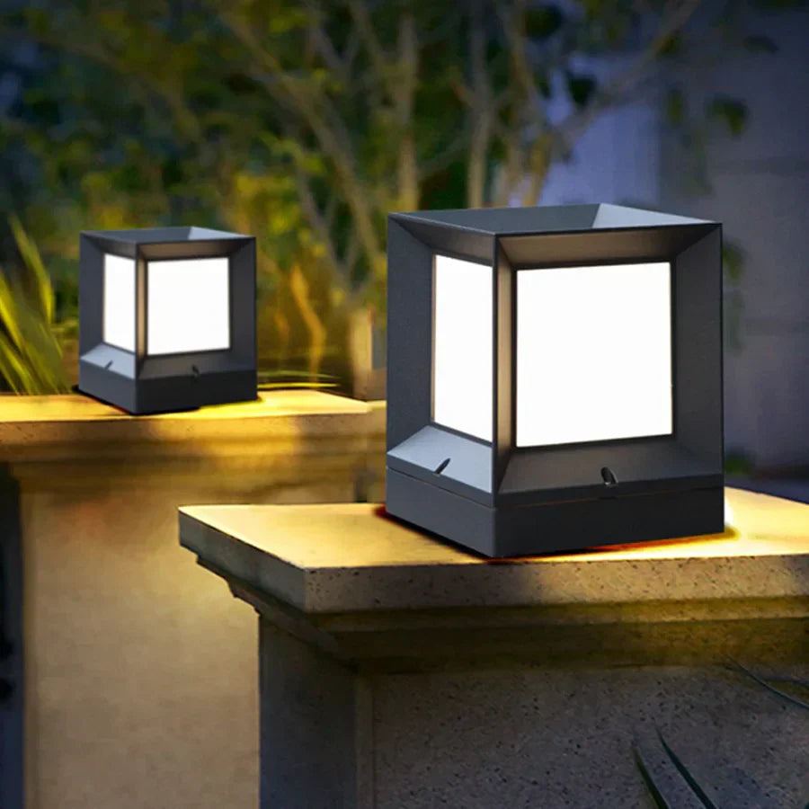 Illuvia | Modern Elegant Outdoor Pillar Light for Landscape Lighting 1