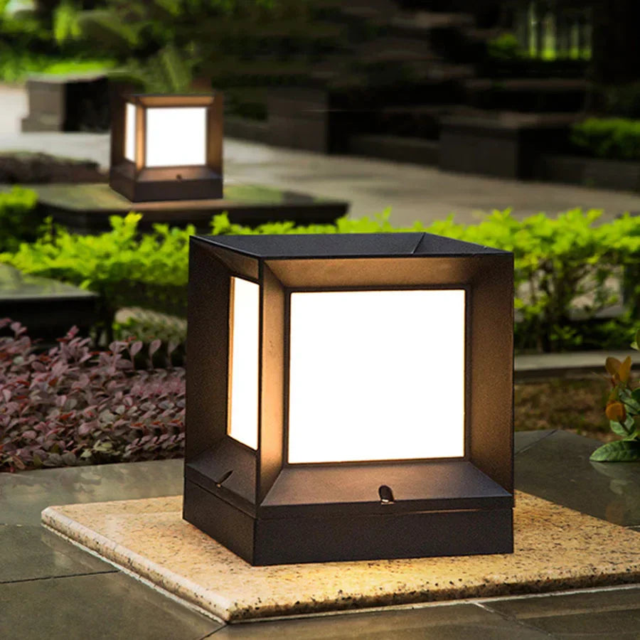 Illuvia | Modern Elegant Outdoor Pillar Light for Landscape Lighting 2