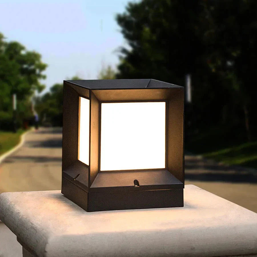 Illuvia | Modern Elegant Outdoor Pillar Light for Landscape Lighting 4