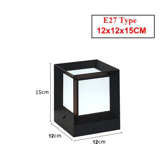 Illuvia | Modern Elegant Outdoor Pillar Light for Landscape Lighting 5