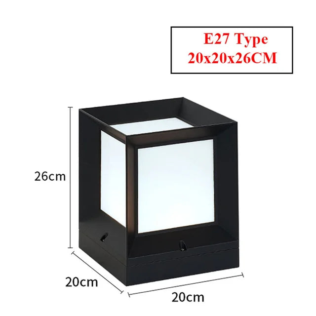 Illuvia | Modern Elegant Outdoor Pillar Light for Landscape Lighting 7