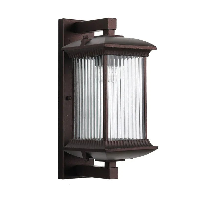 IlyxGlass | Elegant Weather-Resistant Outdoor Wall Sconce Fixture 0