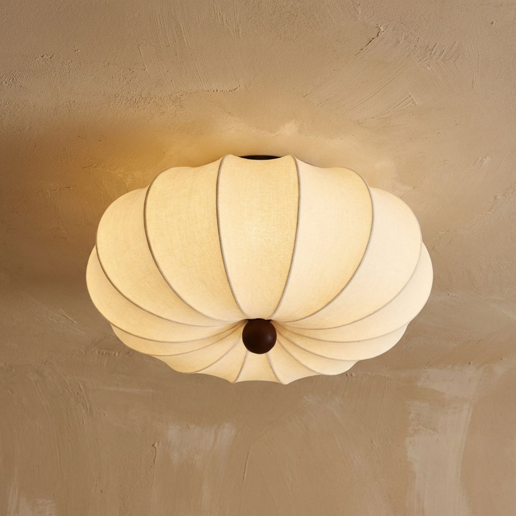 KiyoshiGlow | Elegant Japandi Flush Mount Ceiling Light Fixture
