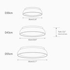 TravertineGlow | Elegant Natural Stone Flush Mount Ceiling Light