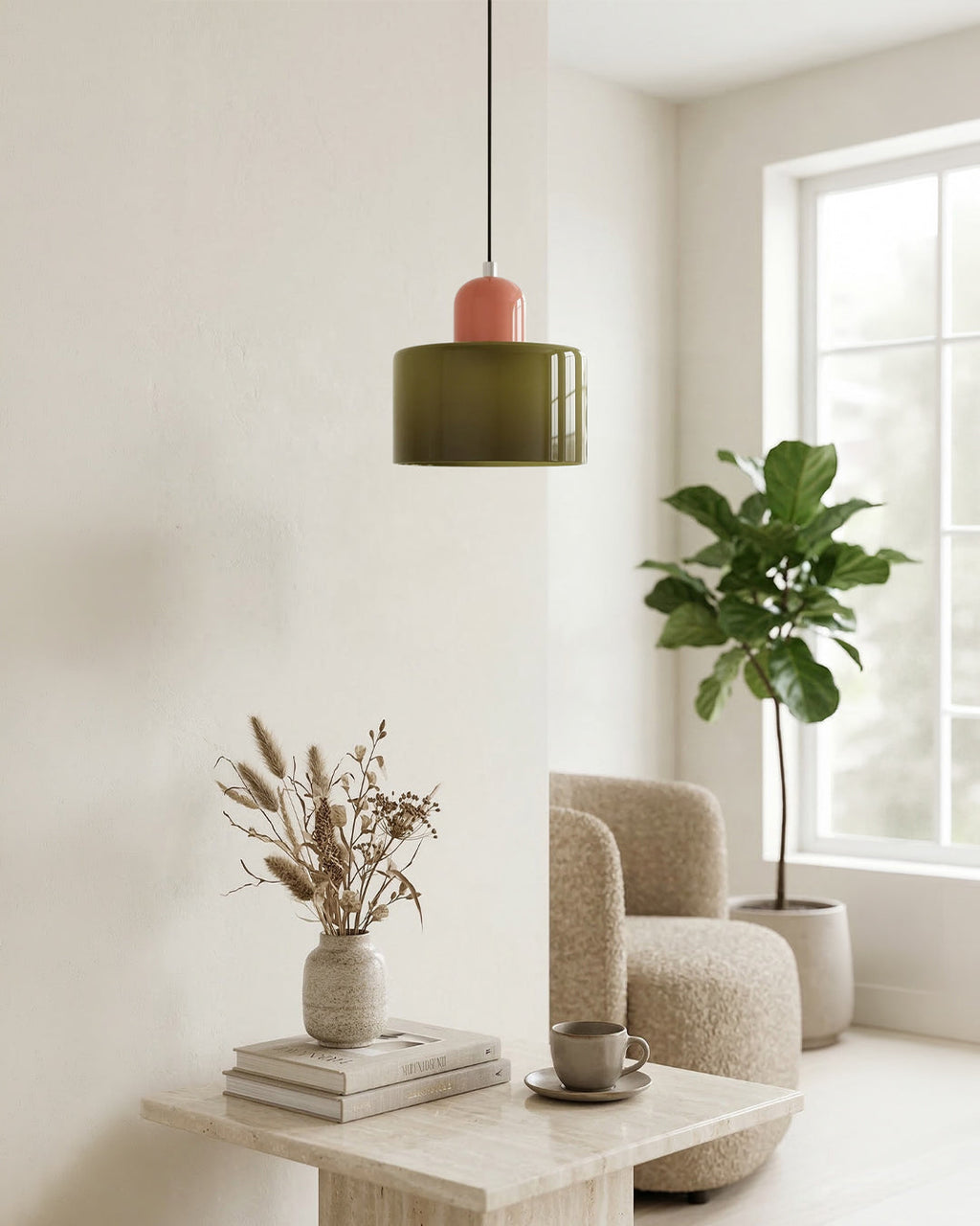 KoraGlass | Vibrant Elegant Pendant Light Fixture 2