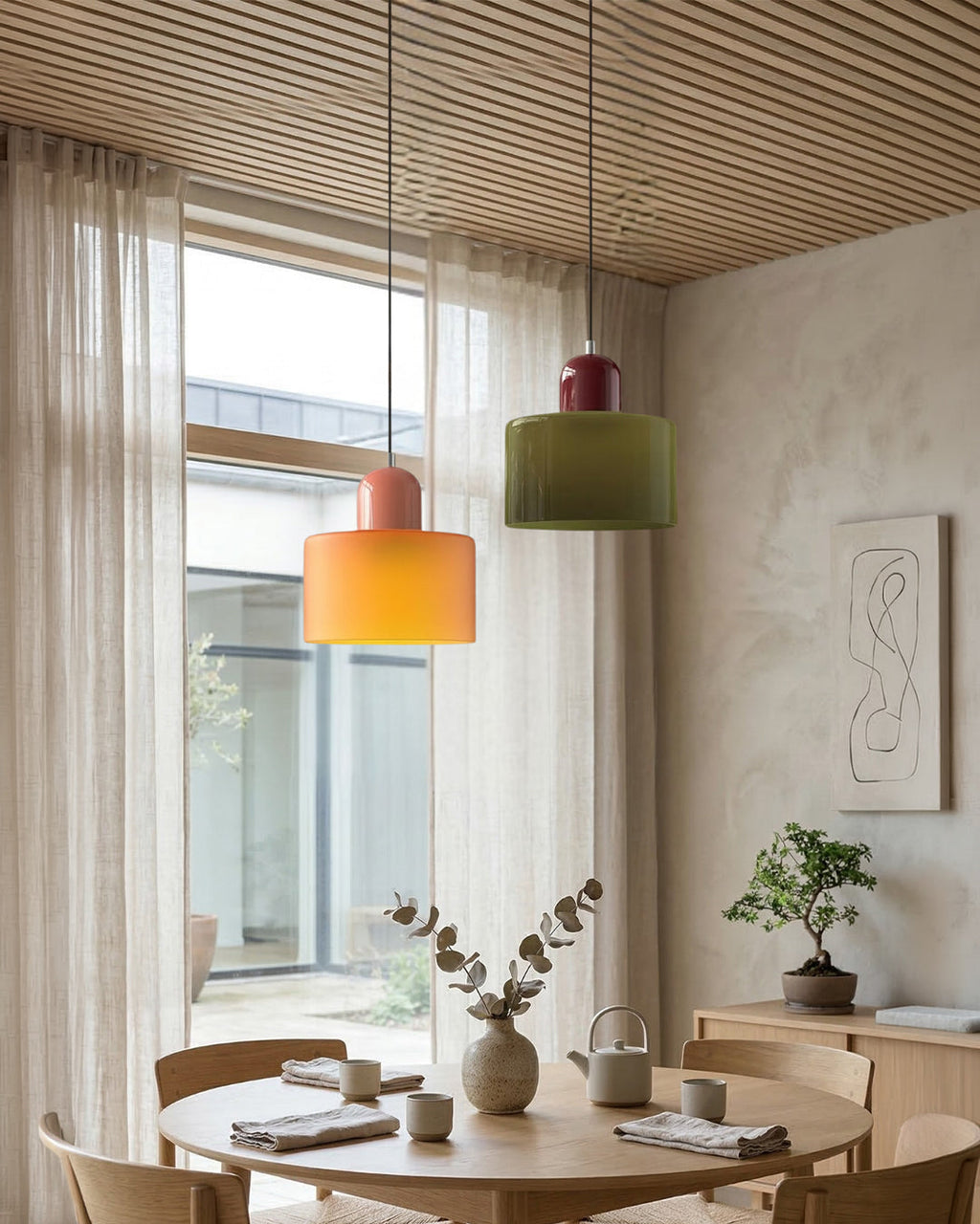 KoraGlass | Vibrant Elegant Pendant Light Fixture 3
