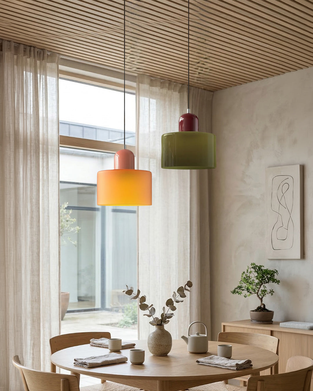 KoraGlass | Vibrant Elegant Pendant Light Fixture 3