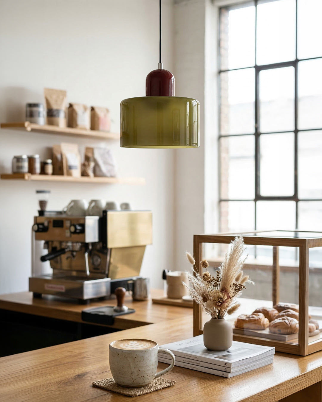 KoraGlass | Vibrant Elegant Pendant Light Fixture 6