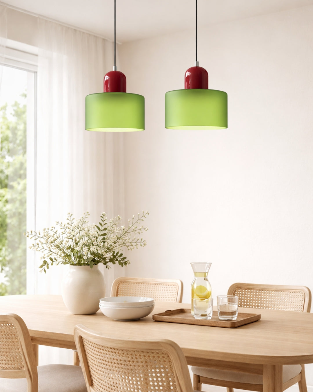 KoraGlass | Vibrant Elegant Pendant Light Fixture 7