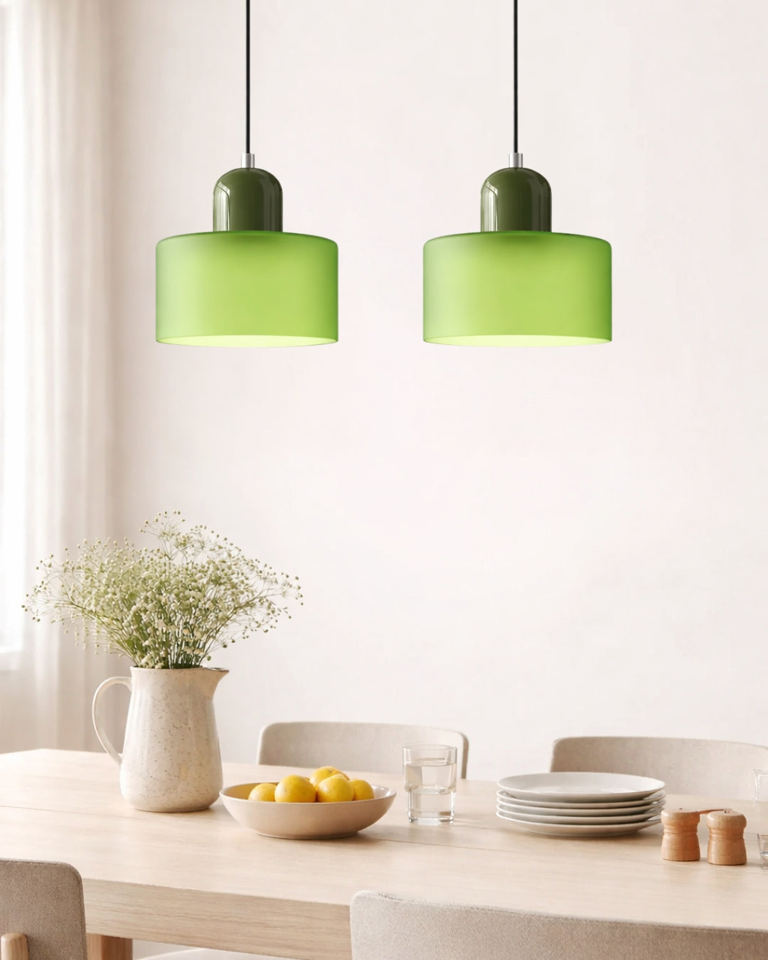 KoraGlass | Vibrant Elegant Pendant Light Fixture 8
