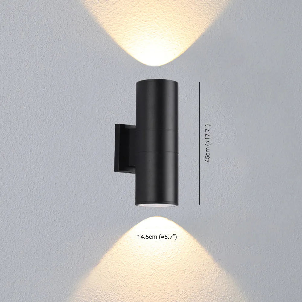 KrenLight | Elegant Minimalist Double-Headed Outdoor Wall Lamp 6