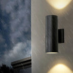 KrenLight | Elegant Minimalist Double-Headed Outdoor Wall Lamp 9