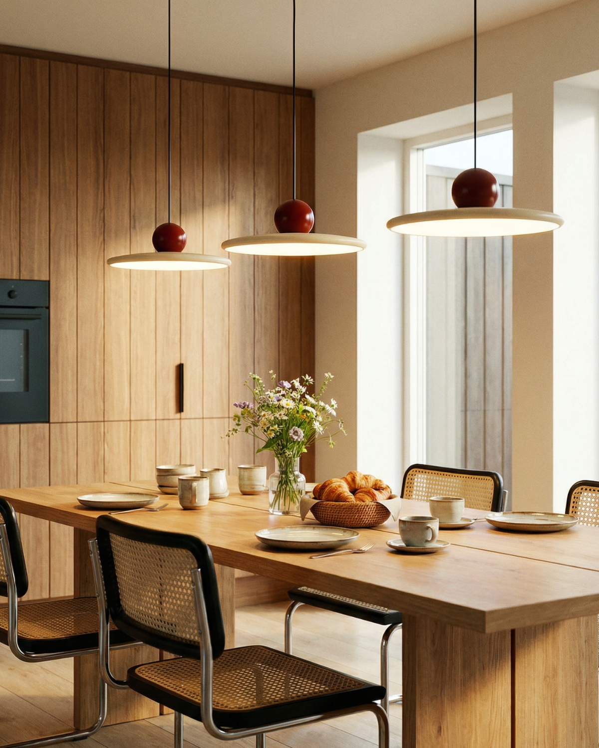 LeFruit | Bold Modern LED Kitchen Pendant Lighting with Glossy Finish 3