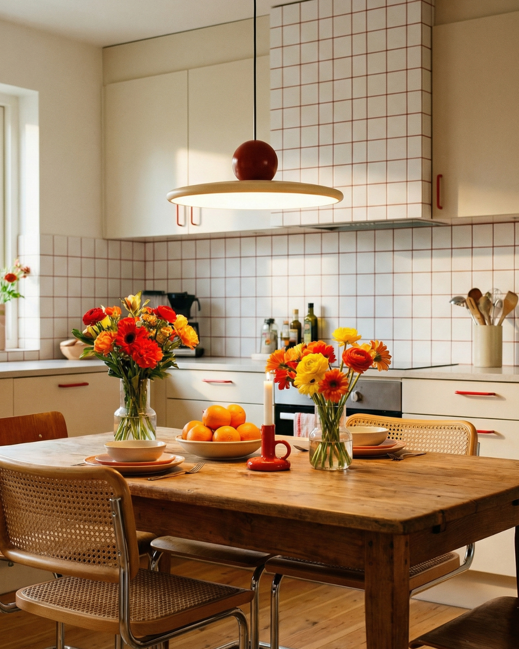LeFruit | Bold Modern LED Kitchen Pendant Lighting with Glossy Finish 5