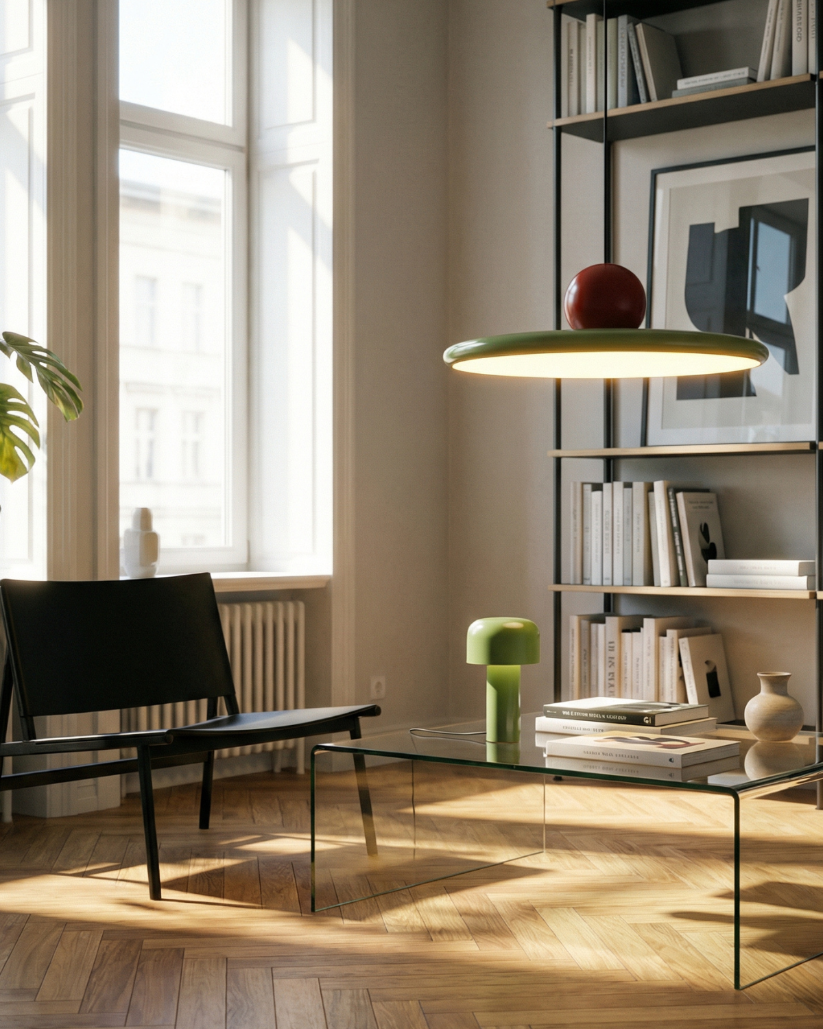 LeFruit | Bold Modern LED Kitchen Pendant Lighting with Glossy Finish 6