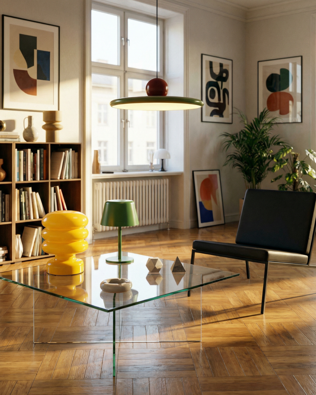 LeFruit | Bold Modern LED Kitchen Pendant Lighting with Glossy Finish 8