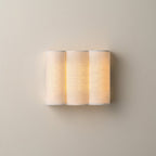 LinenWave | Elegant Natural Linen Wall Sconce Light Fixture 2