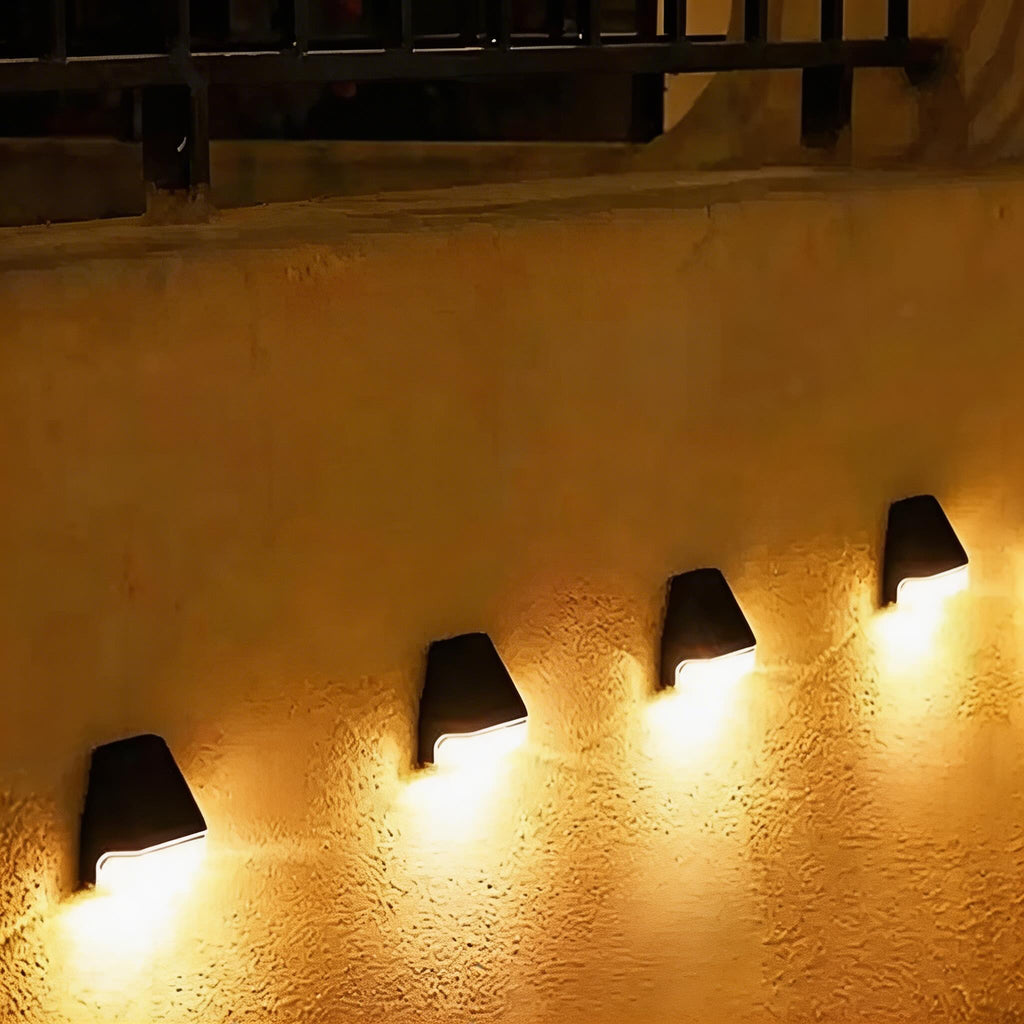 LumiStone | Stylish Efficient Solar Powered Outdoor Wall Lights 0
