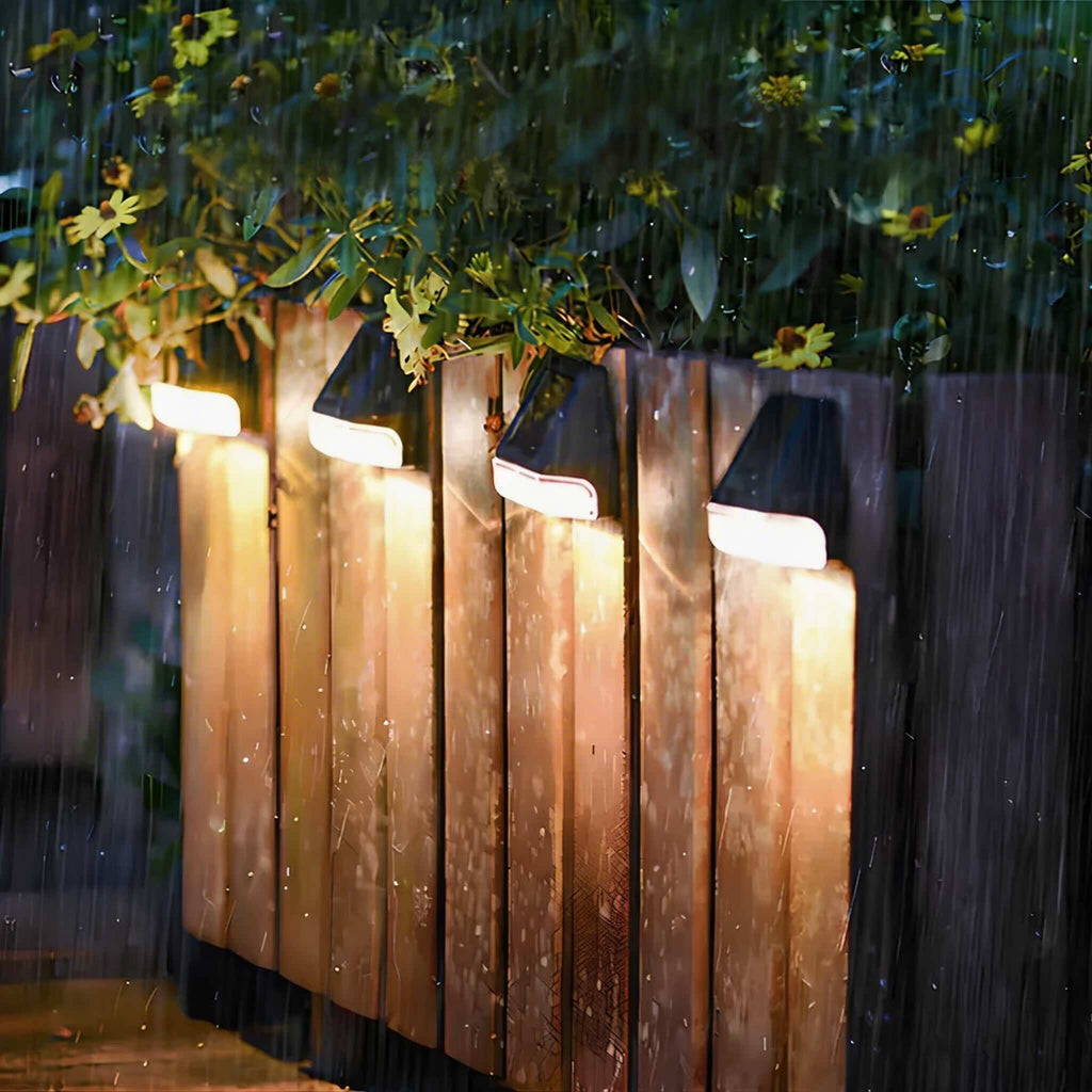 LumiStone | Stylish Efficient Solar Powered Outdoor Wall Lights 3