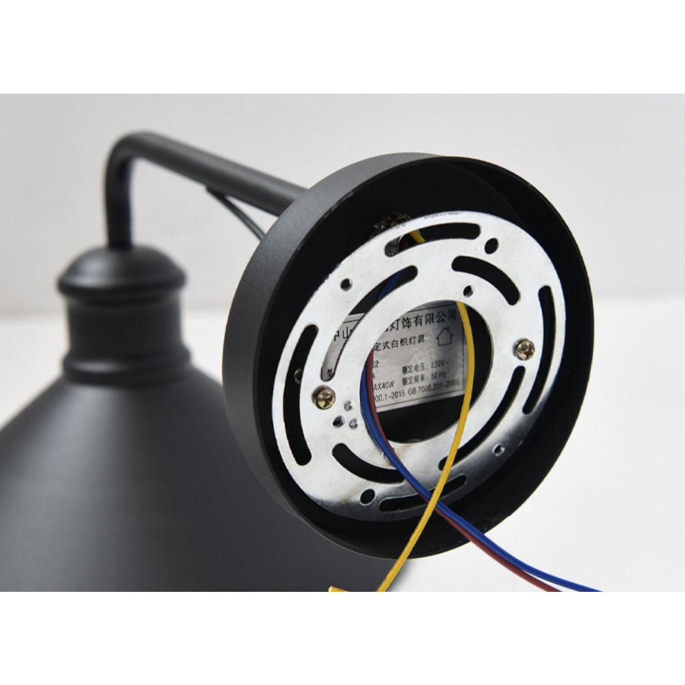 LuminaCone | Stylish Durable Outdoor Wall Lantern for Elegant Illumination 4