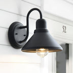 LuminaCone | Stylish Durable Outdoor Wall Lantern for Elegant Illumination 8