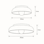 Luminara | Elegant Minimalist Glass Wall and Ceiling Light Fixture