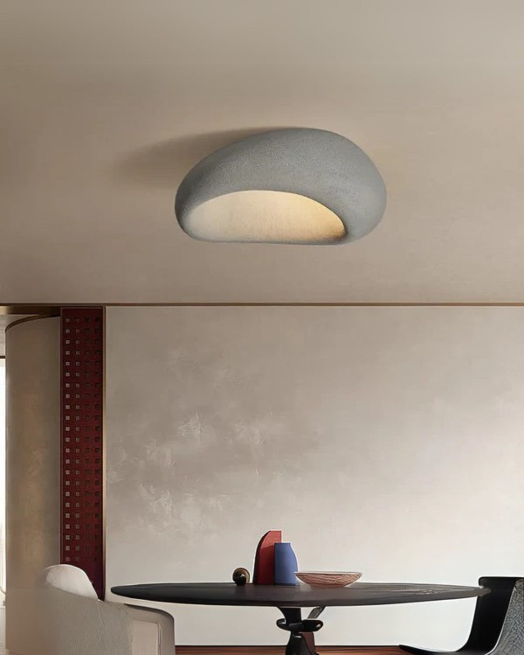 LuminaraStone | Serene Elegant Ceiling Light Fixture for Tranquil Interiors 4
