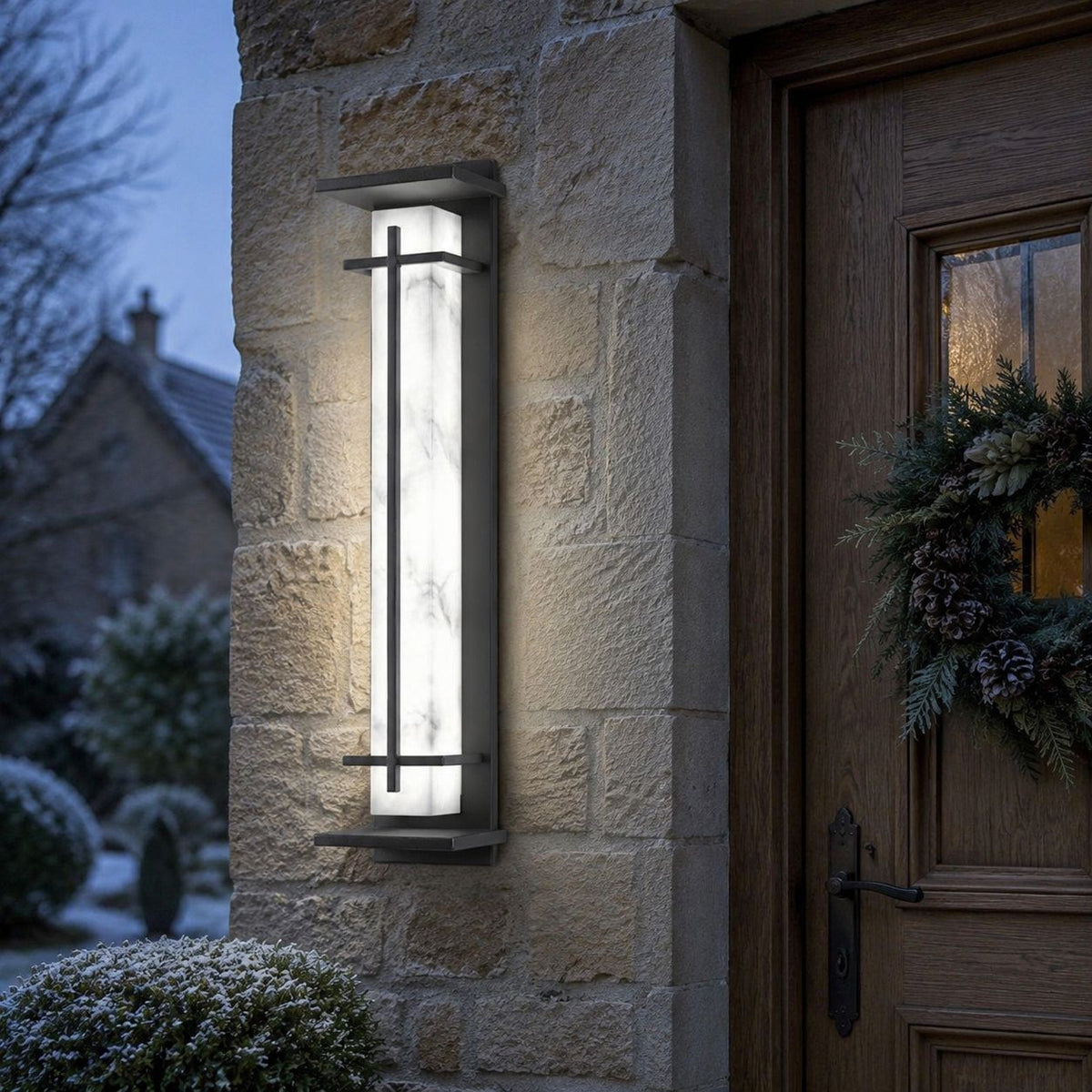Luminara | Modern Waterproof Square Outdoor Wall Light Fixture