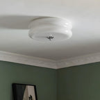 Luminara | Chic Modern Round Glass Flush Mount Ceiling Light 6