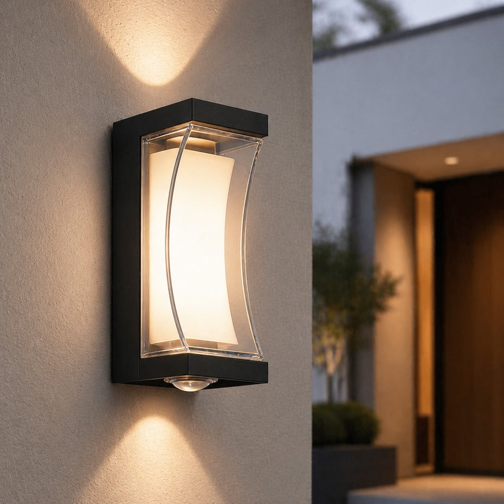 Luminara | Durable Weatherproof Outdoor Wall Lantern with Dual Illumination 0