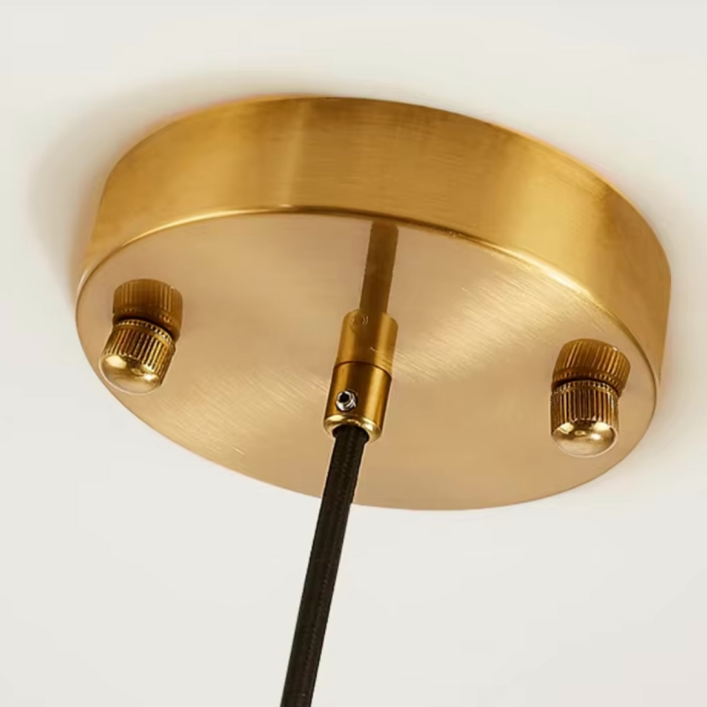 Luminara | Elegant Adjustable Glass Dome Kitchen Pendant Light Fixture 8
