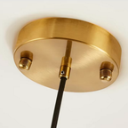 Luminara | Elegant Adjustable Glass Dome Kitchen Pendant Light Fixture 8