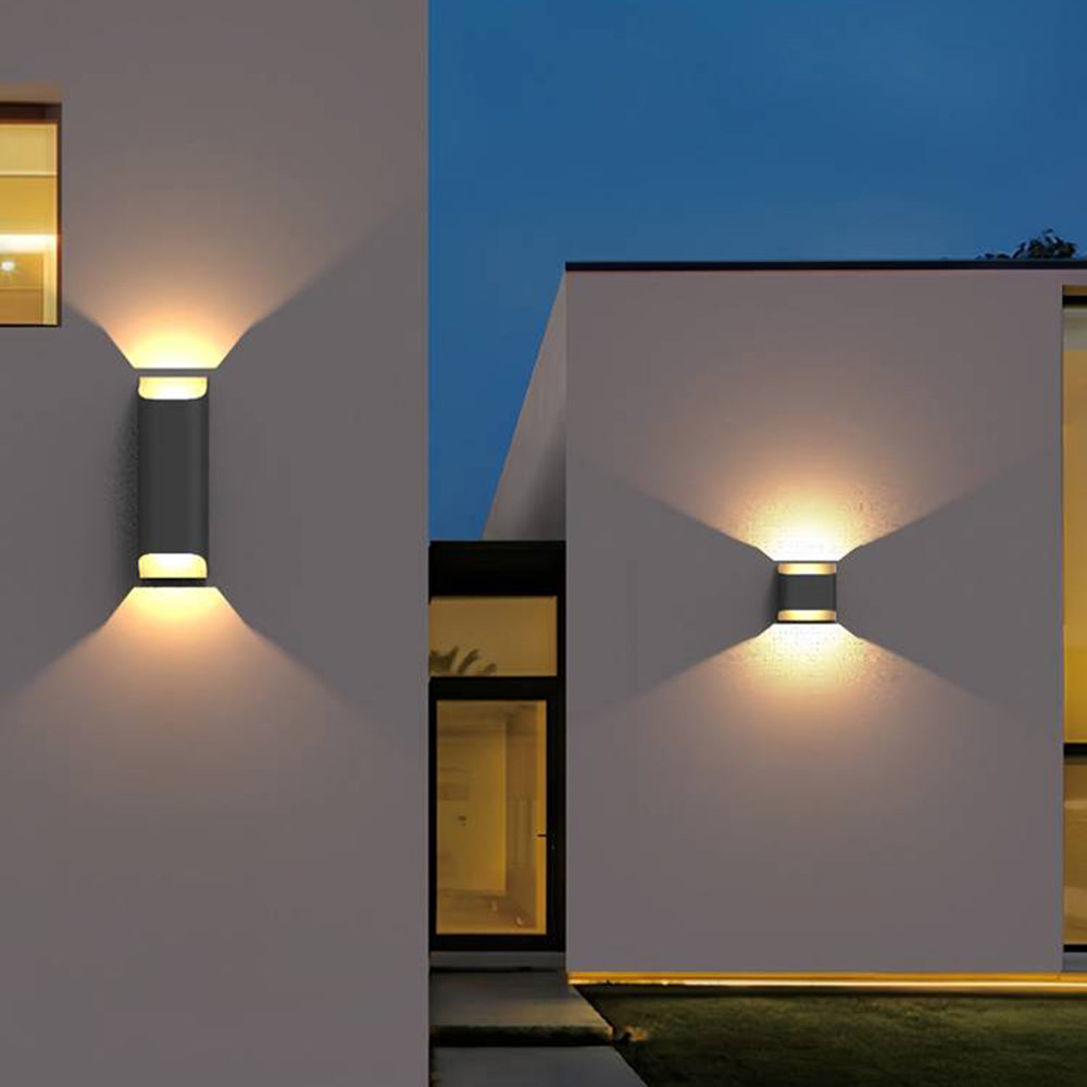 Luminara | Elegant Durable Metal Solar Outdoor Wall Lamp 2