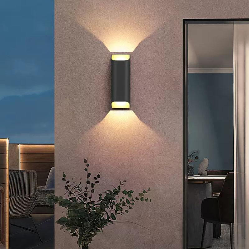 Luminara | Elegant Durable Metal Solar Outdoor Wall Lamp 4